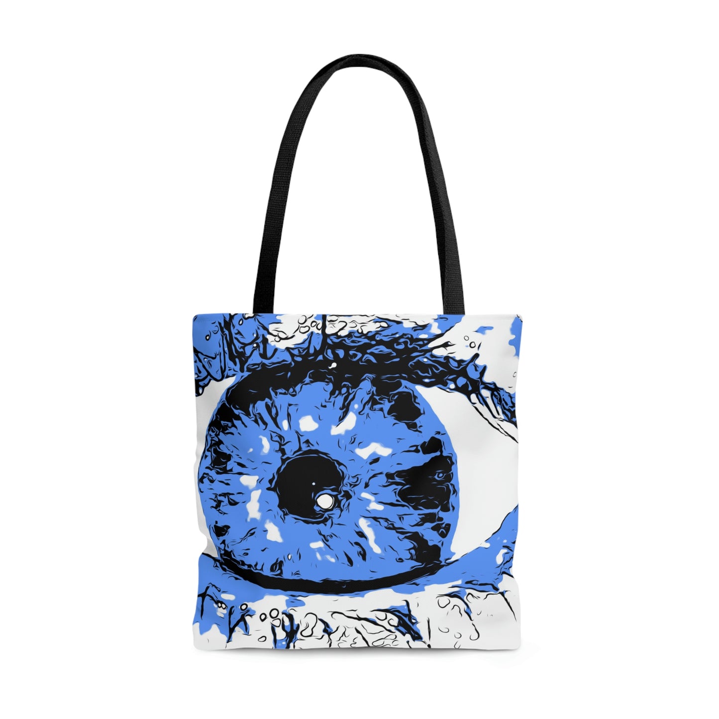 Periwinkle Eye Art Tote Bag