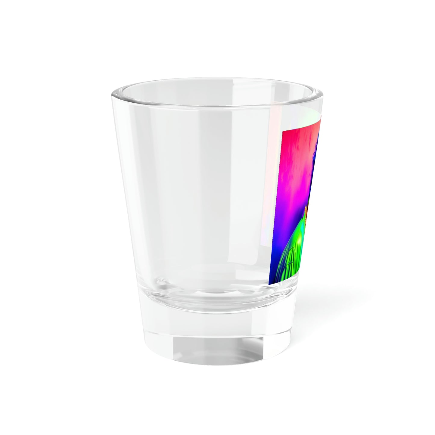 Fricken Zombie Eating Popcorn Shot Glass, 1.5oz
