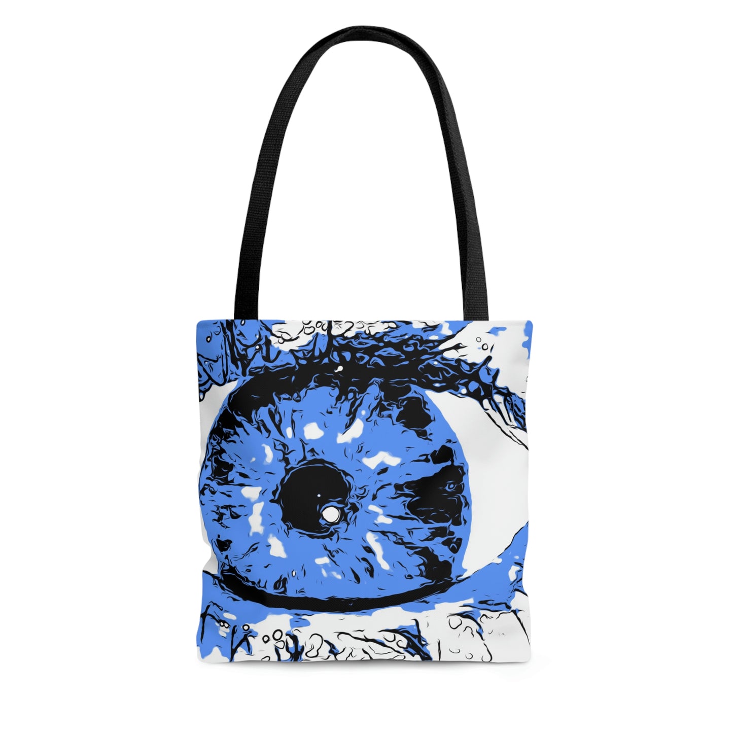 Periwinkle Eye Art Tote Bag