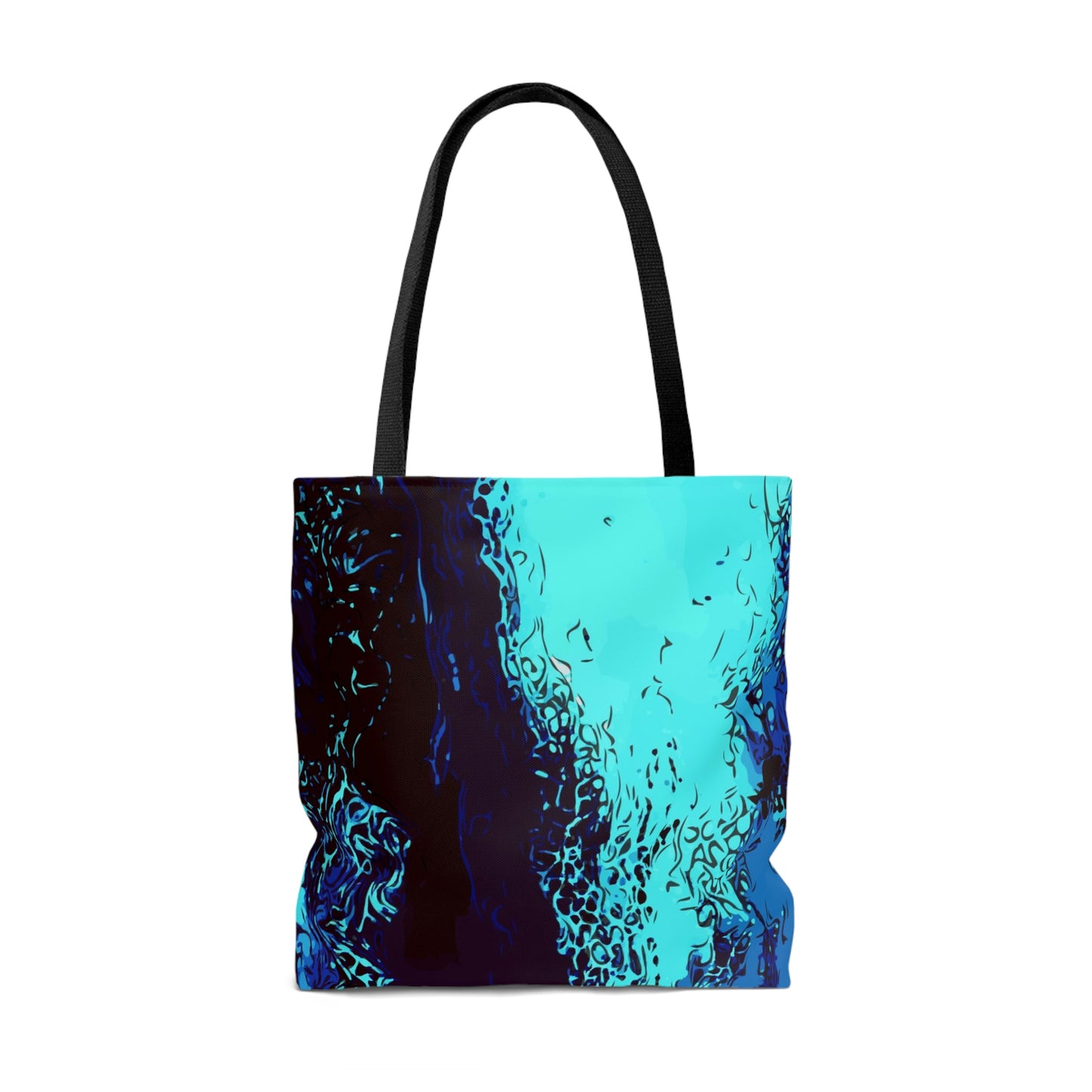 Waterfall Swipe Pour Art Tote bag