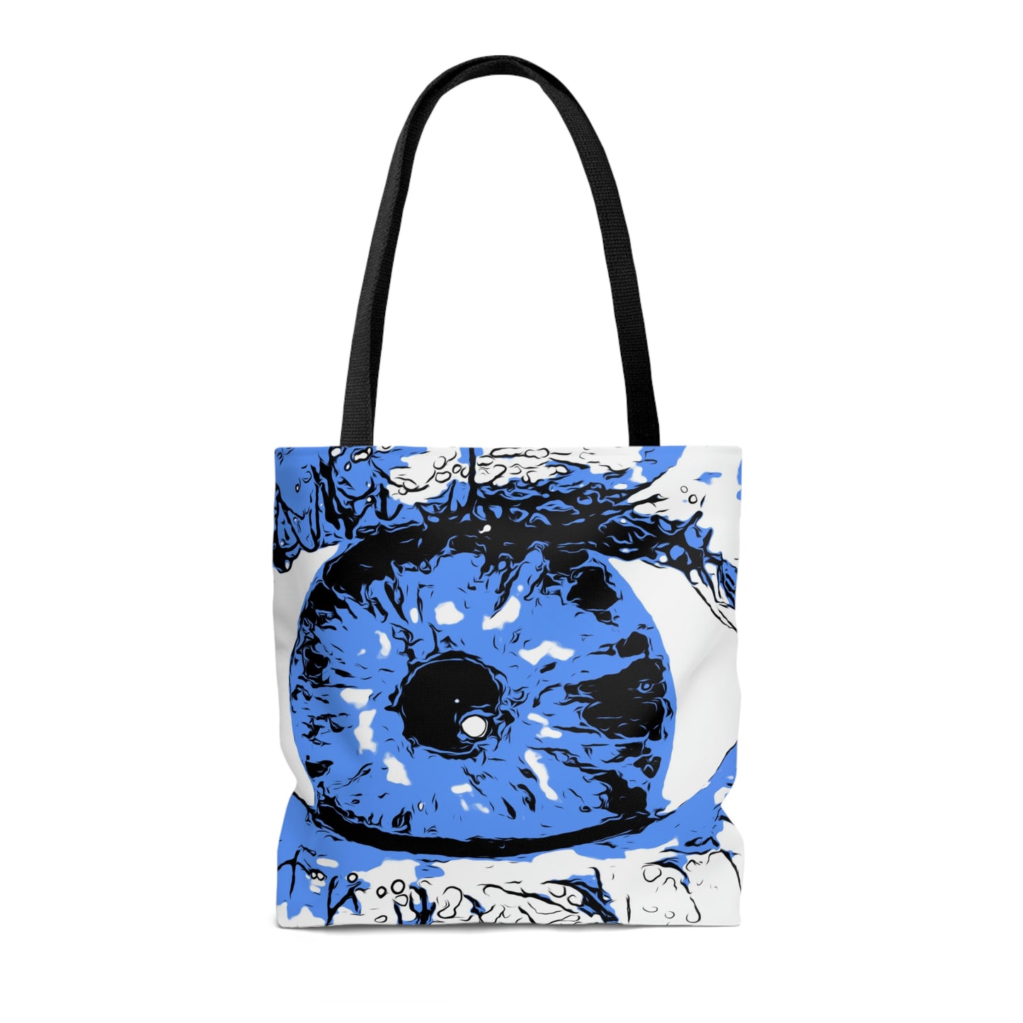 Periwinkle Eye Art Tote Bag