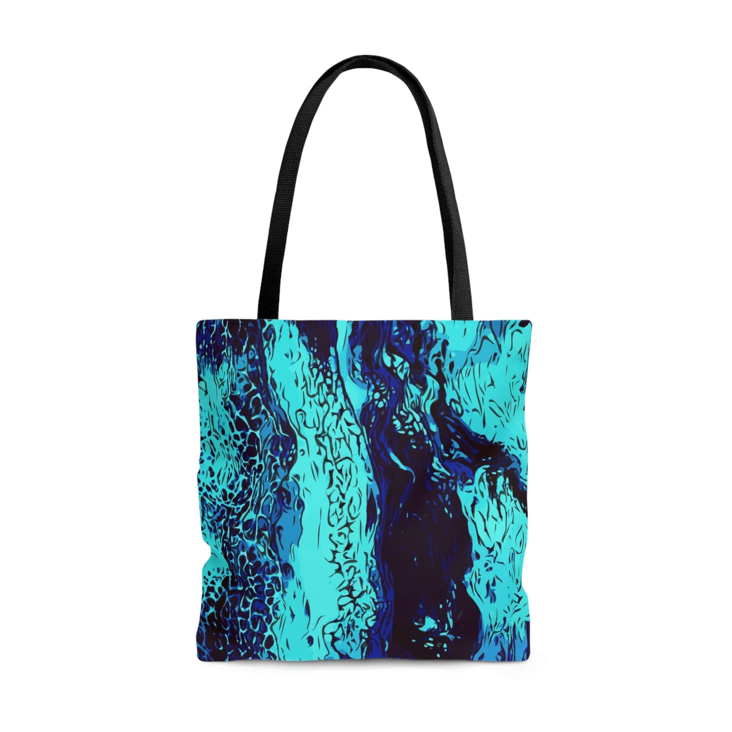 Waterfall Swipe Pour Art Tote bag